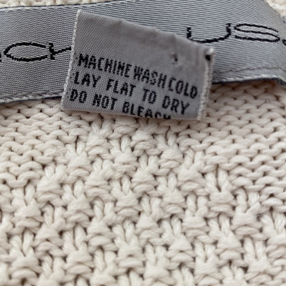 Spectacular JACK NICKLAUS V-Neck UNISEX Ivory Sweater ⛳️ - Picture 5 of 7